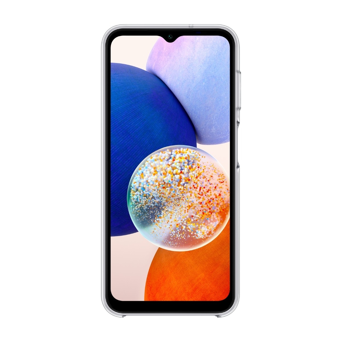 Samsung Galaxy A14 Clear Cover, gennemsigtigt billede 2