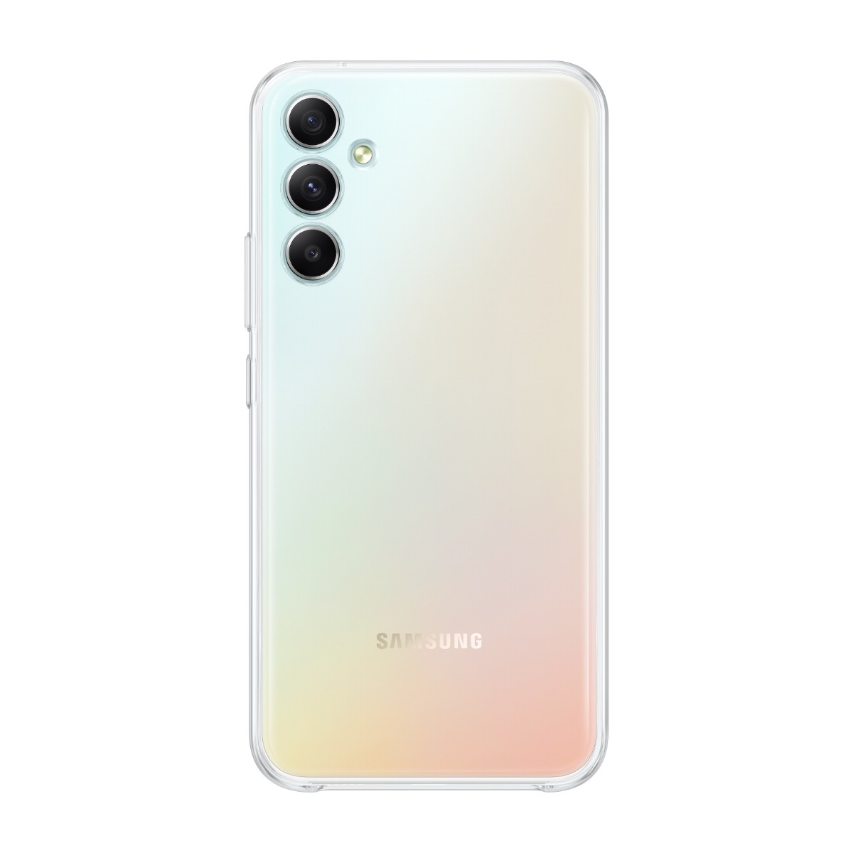 Samsung Galaxy A34 Clear Cover, gennemsigtigt billede 1