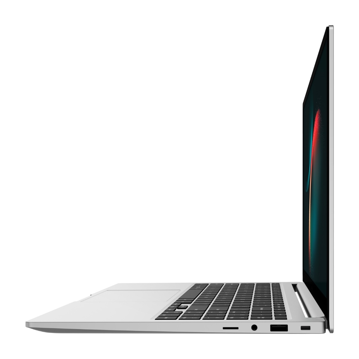 Samsung Galaxy Book3 i3 256 GB, silver 15,6" bærbar PC billede 3