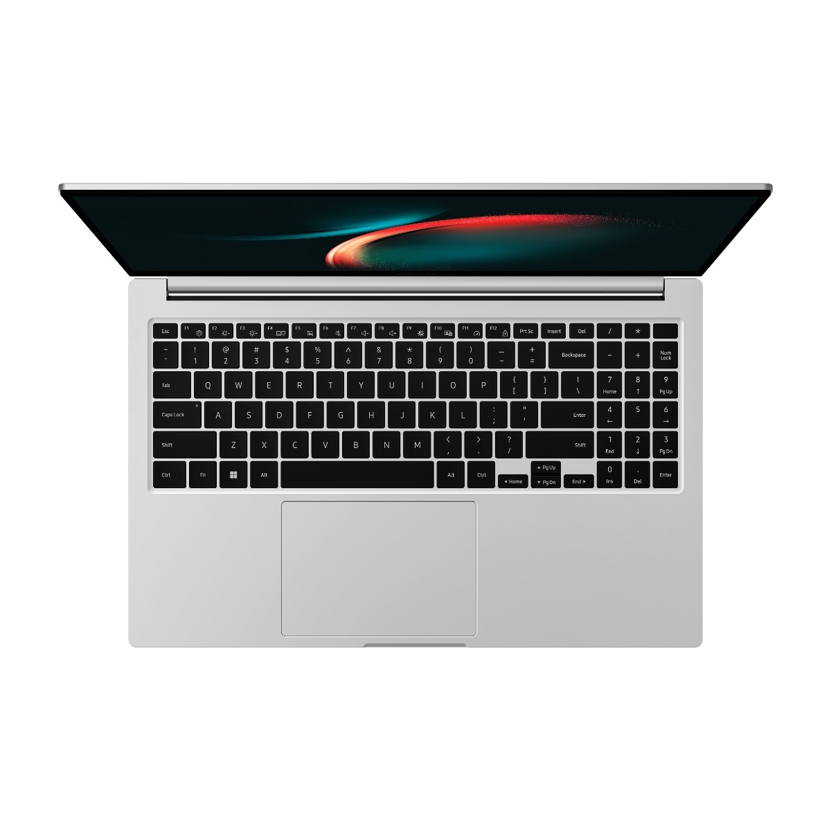 Samsung Galaxy Book3 i3 256 GB, silver 15,6" bærbar PC billede 2