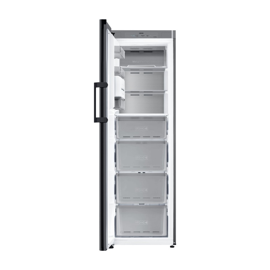 Samsung Bespoke RZ32B76C622/EF fryser, Clean Black billede 6