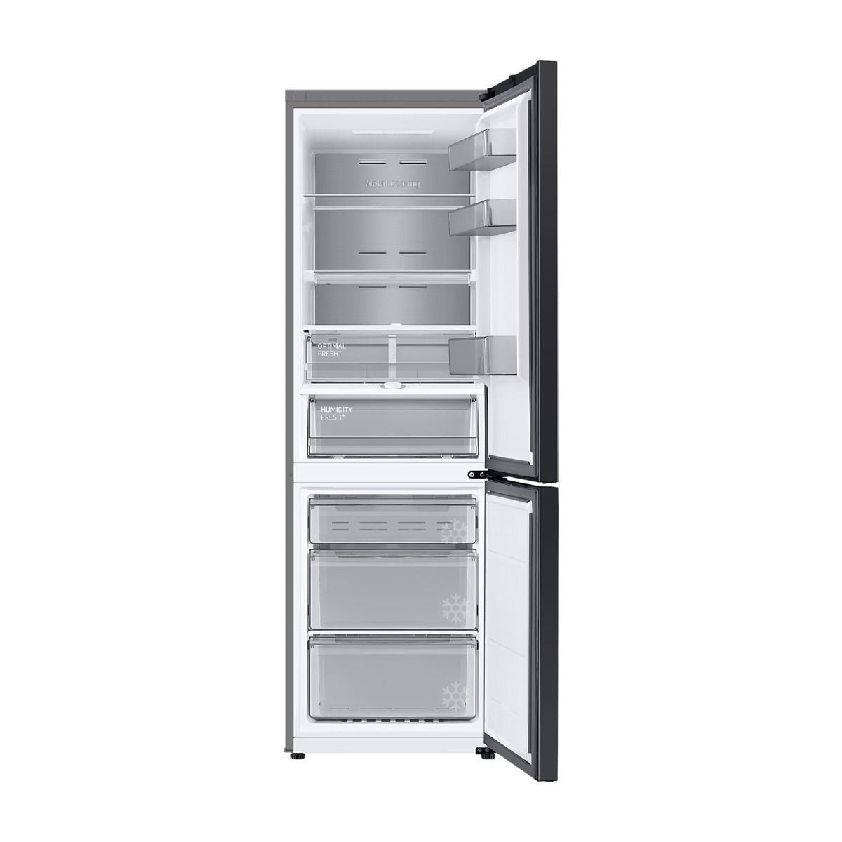 Samsung Bespoke RB34C7B4DB1/EF kølefryseskab, Black Doi