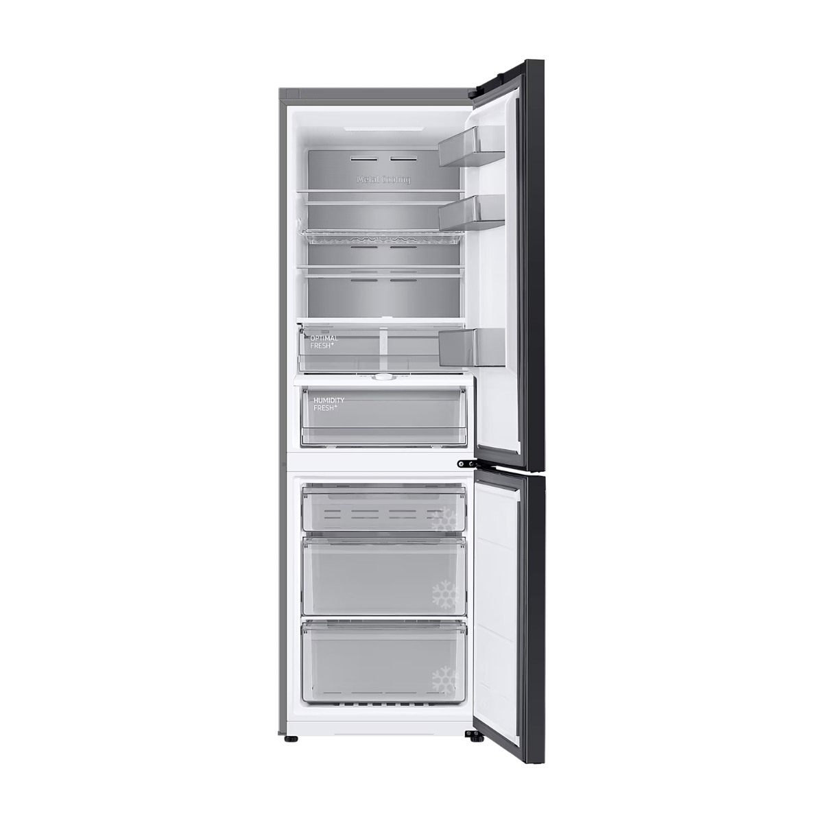 Samsung Bespoke RB34C7B5D22/EF kølefryseskab, Clean Black