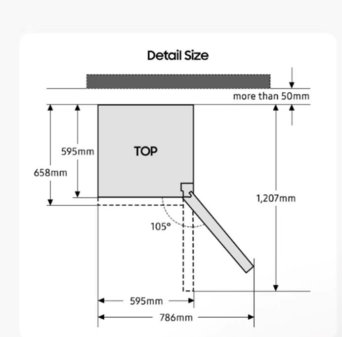 Samsung RB38C600DWW/EF