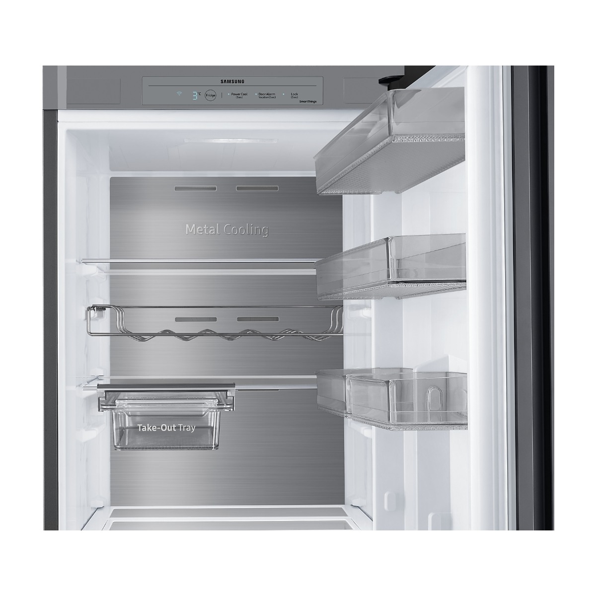 Samsung Bespoke RR39C76C7AP/EF køleskab, Clean White