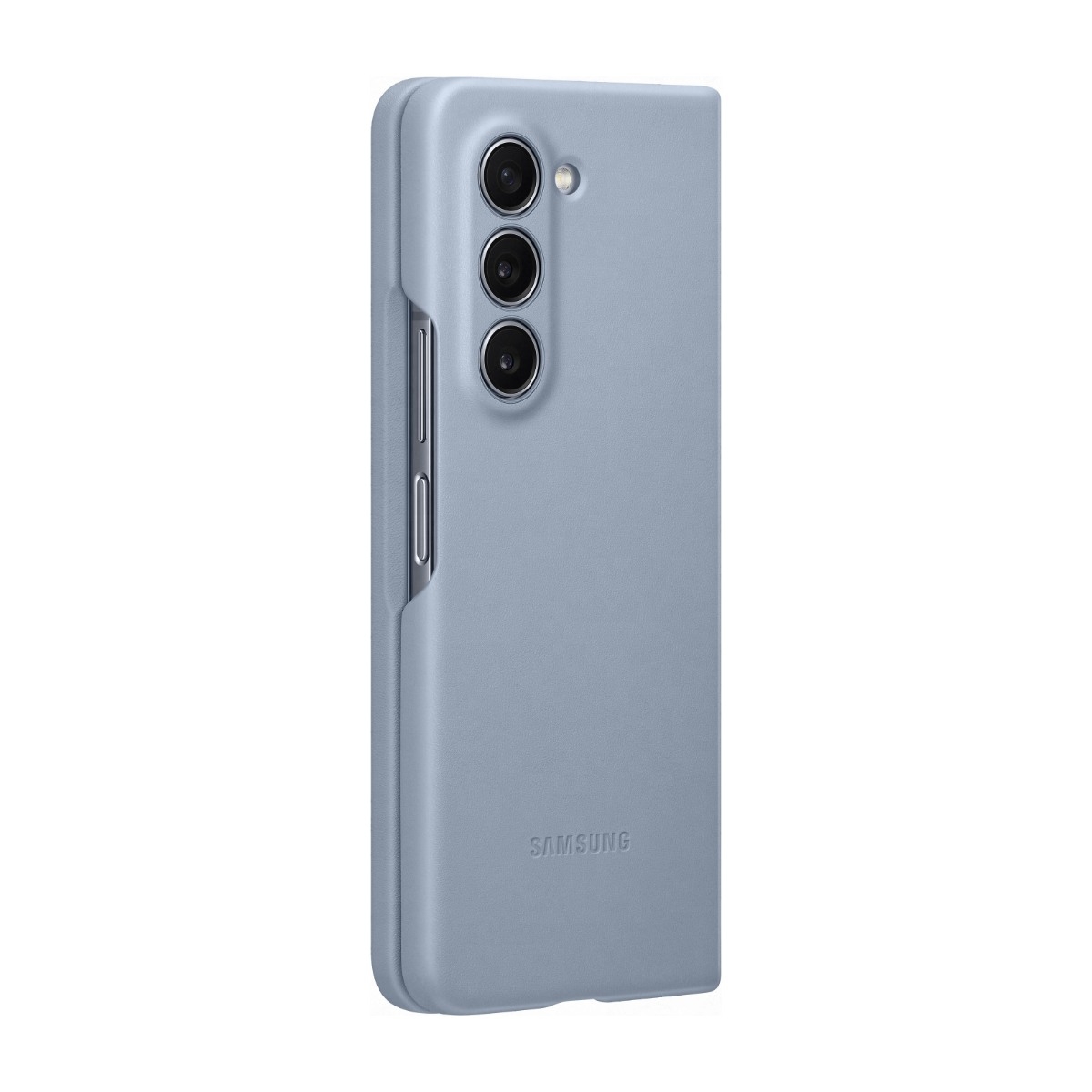 Samsung Galaxy Z Fold5 Eco læder-cover, blå billede 4