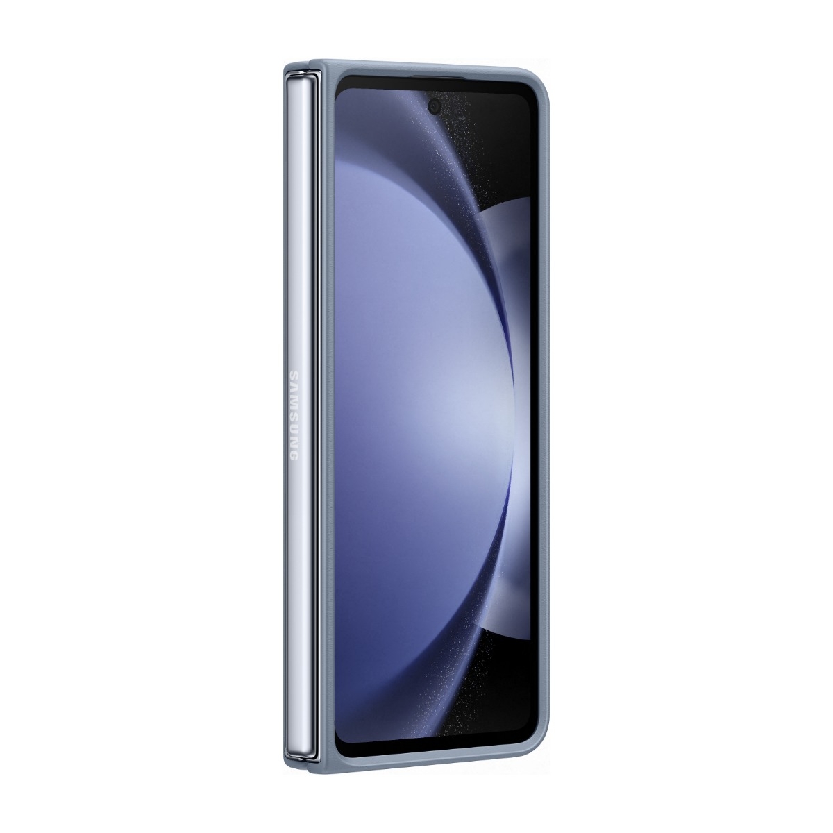 Samsung Galaxy Z Fold5 Eco læder-cover, blå billede 3