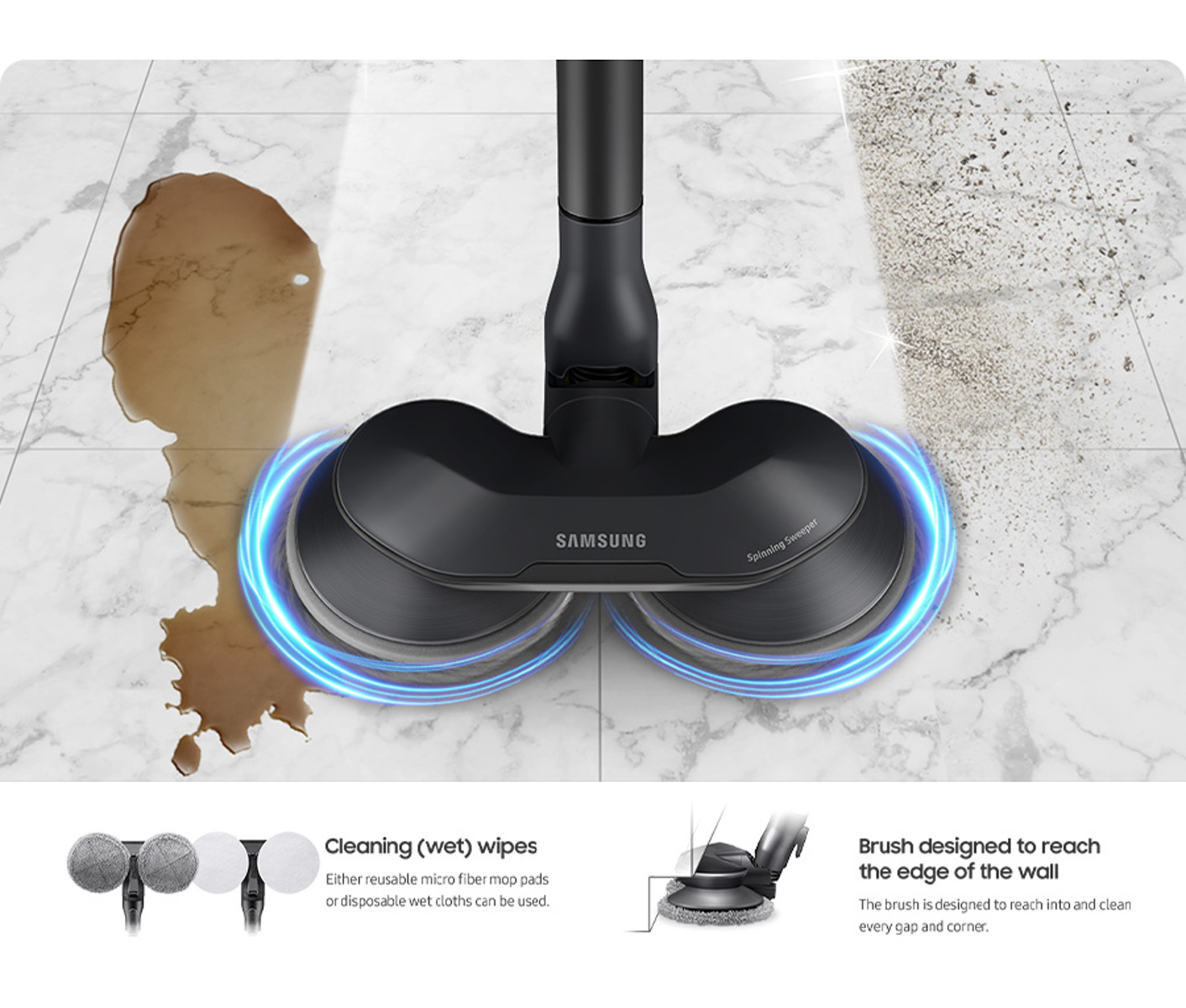 Samsung Jet 75e Pro Ledningsfri Støvsuger billede 2