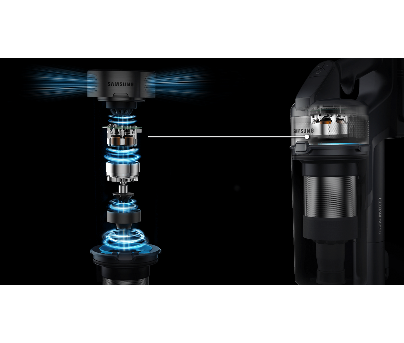 Samsung Jet 75e Multi Ledningsfri Støvsuger billede 2