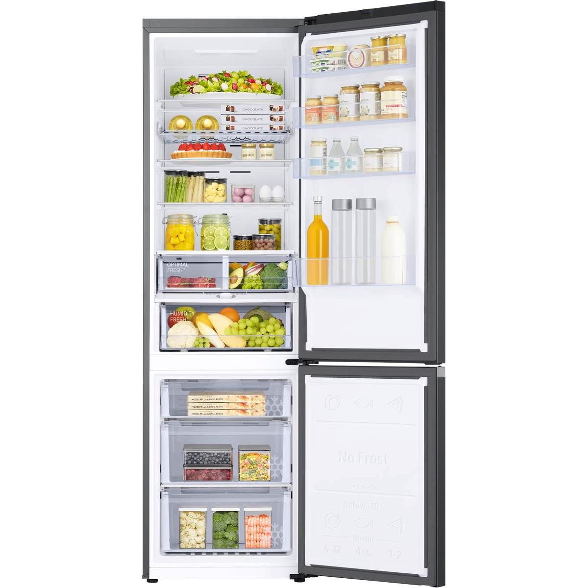 Samsung RB38C675EB1/EF Fritstående kølefryseskab billede 2