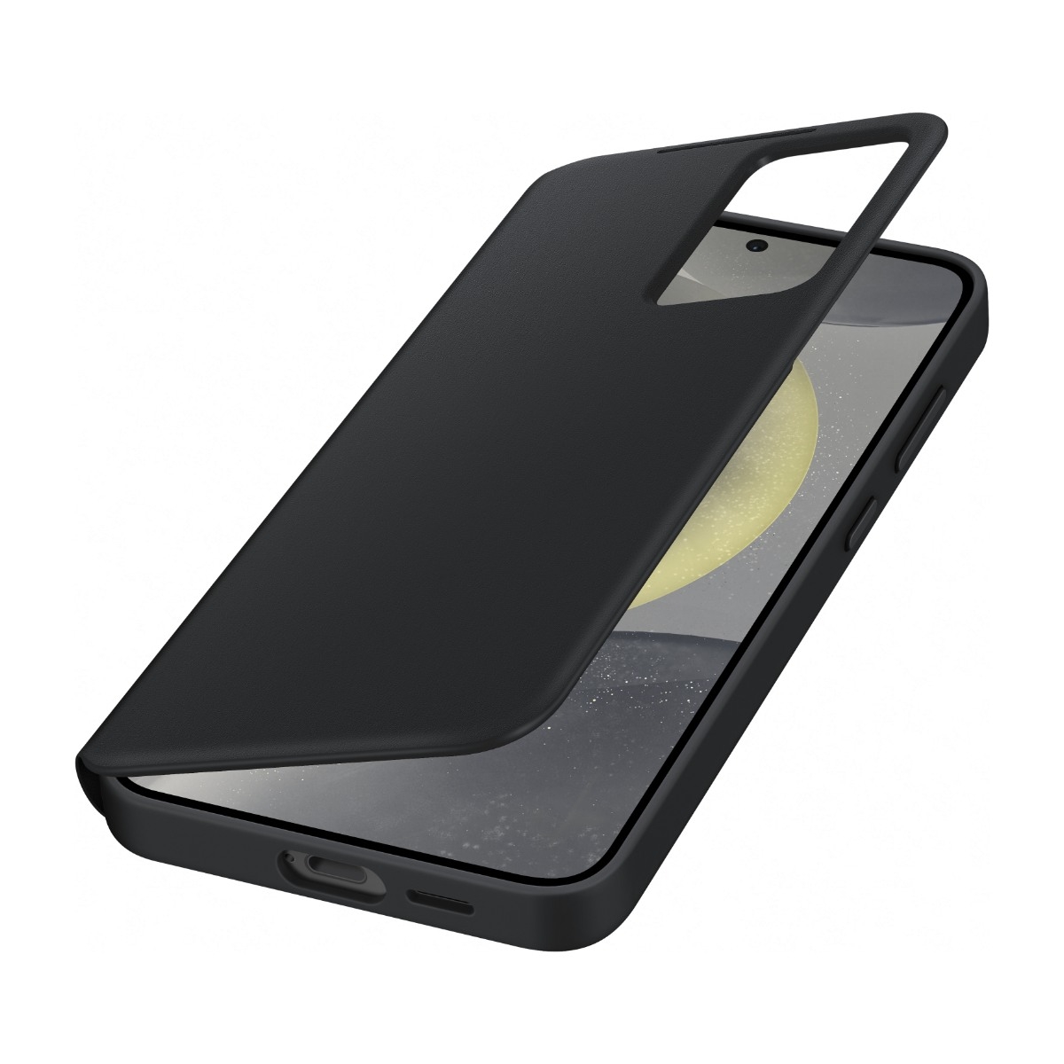 Samsung Galaxy S24+ Smart View Wallet Cover, sort billede 3
