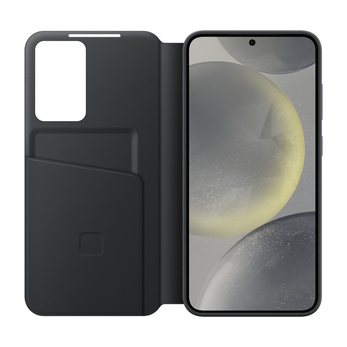 Samsung Galaxy S24+ Smart View Wallet Cover, sort billede 2