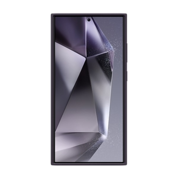 Samsung Galaxy S24 Ultra Silicone Cover, Mørke violet billede 3