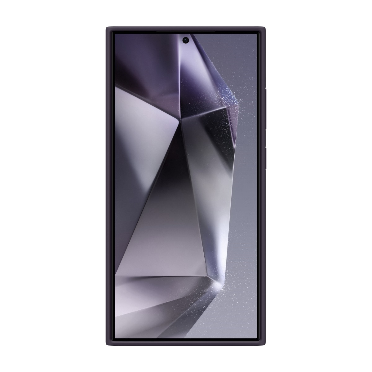 Samsung Galaxy S24 Ultra Silicone Cover, Mørke violet billede 2