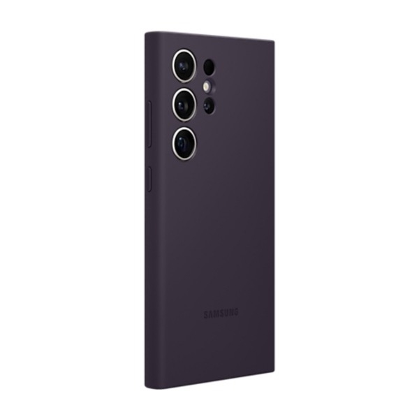 Samsung Galaxy S24 Ultra Silicone Cover, Mørke violet billede 4