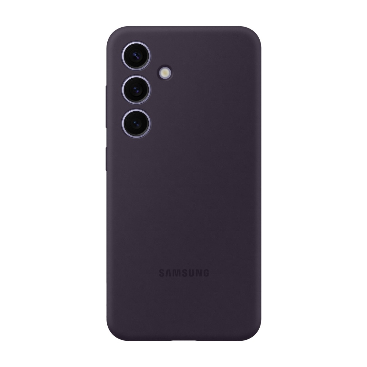 Samsung Galaxy S24 Silicone Cover, Mørke violet billede 1