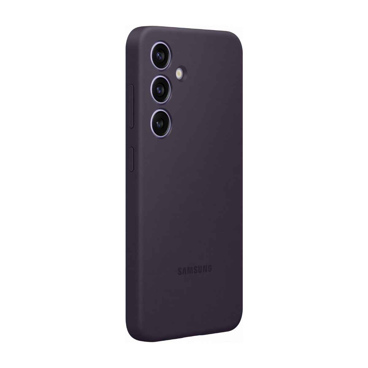 Samsung Galaxy S24 Silicone Cover, Mørke violet billede 3