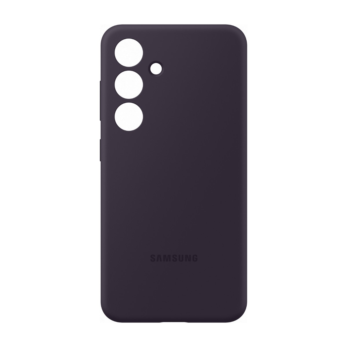 Samsung Galaxy S24 Silicone Cover, Mørke violet billede 4
