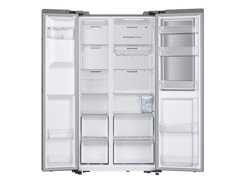 Samsung RH64DG53R3S9, Fritstående, Rustfrit stål, Hærdet glas, Venstre/højre, 628 L, ST-T