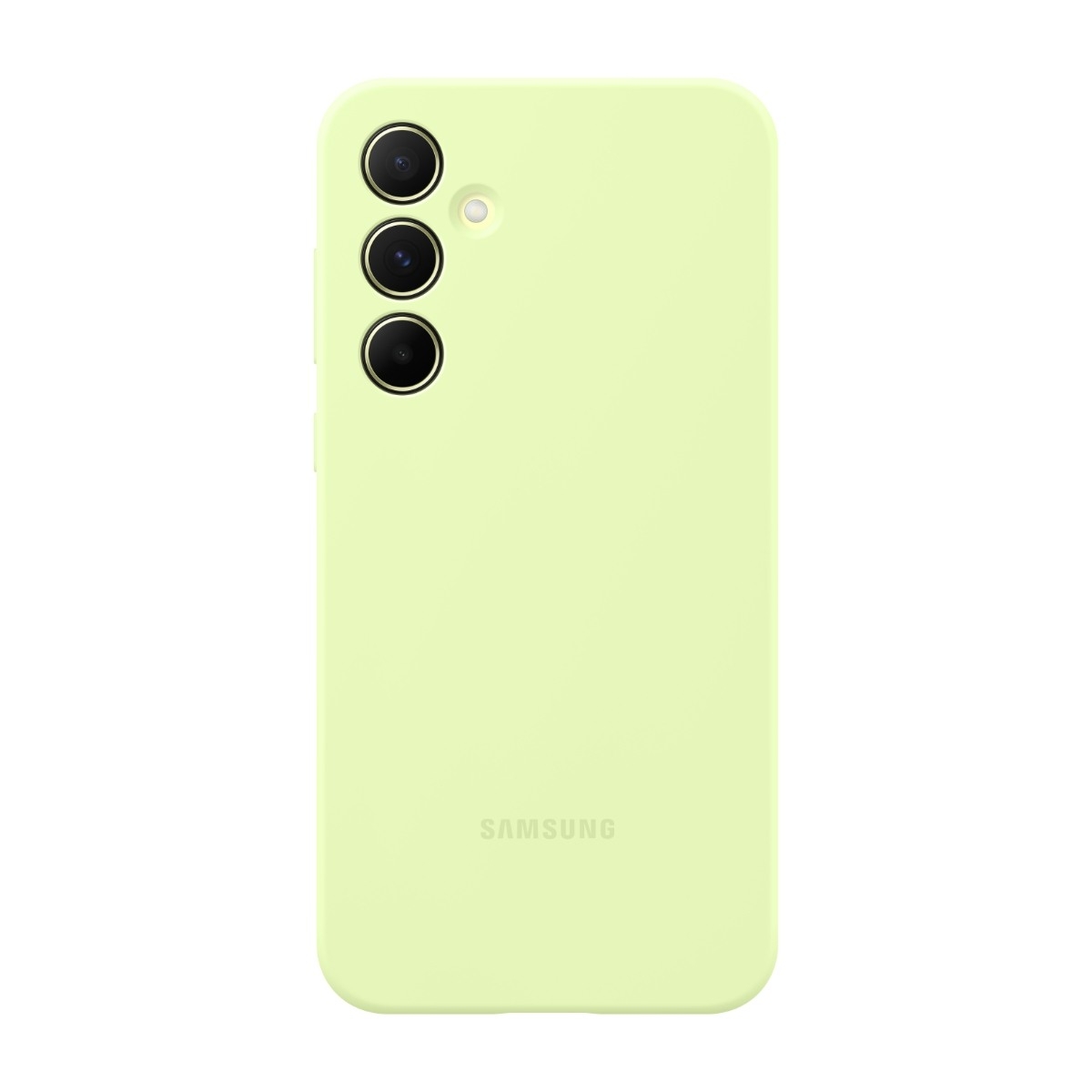 Samsung Galaxy A55 Silicone Cover, Lime grøn billede 1