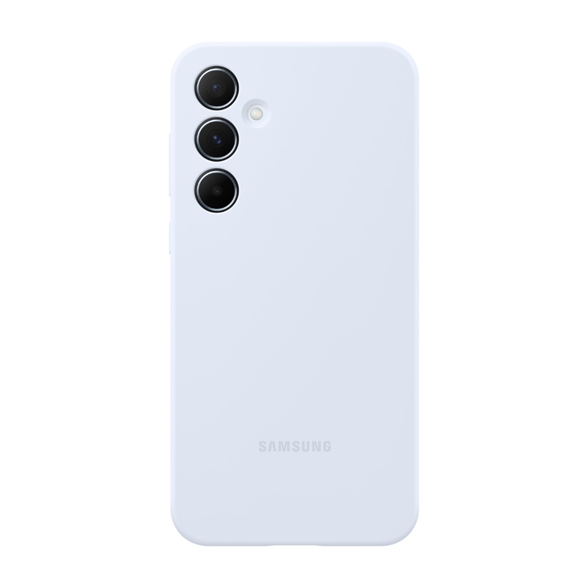 Samsung Galaxy A55 Silicone Cover, lyseblå billede 1