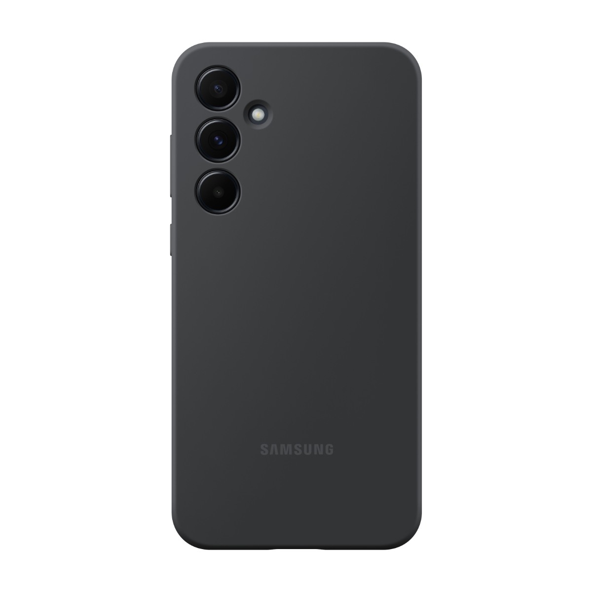 Samsung Galaxy A55 Silicone Cover, sort billede 1