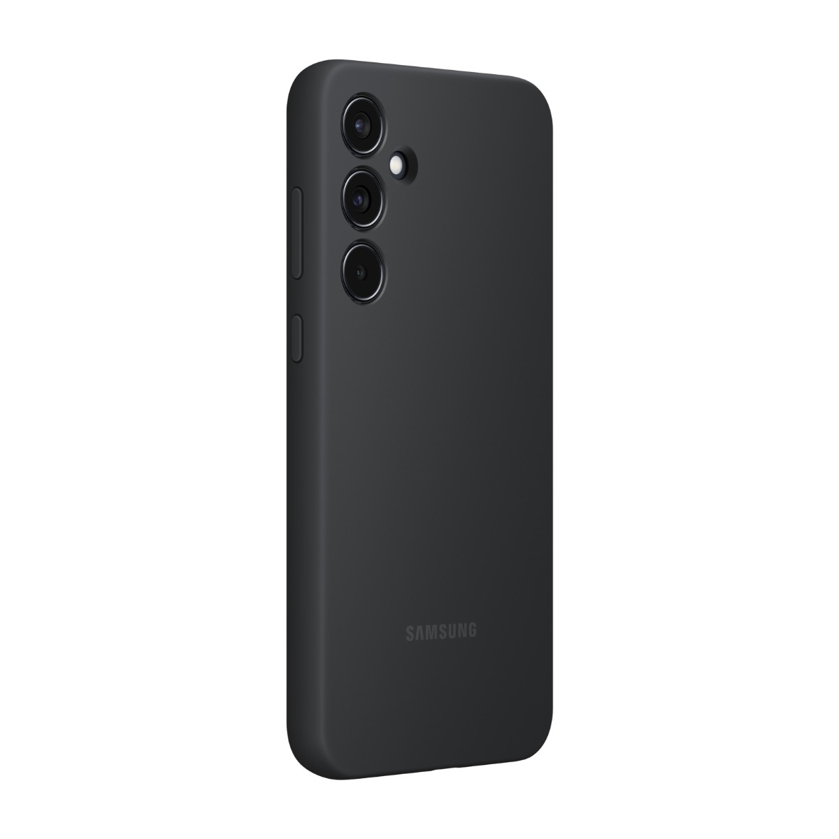 Samsung Galaxy A55 Silicone Cover, sort billede 2