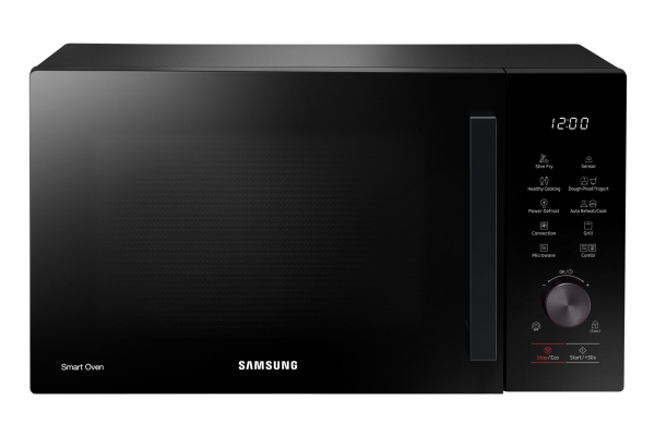 Samsung MC28A5137KK, Bordplade, Kombination mikroovn, 28 L, 900 W, Indbygget skærm, LED