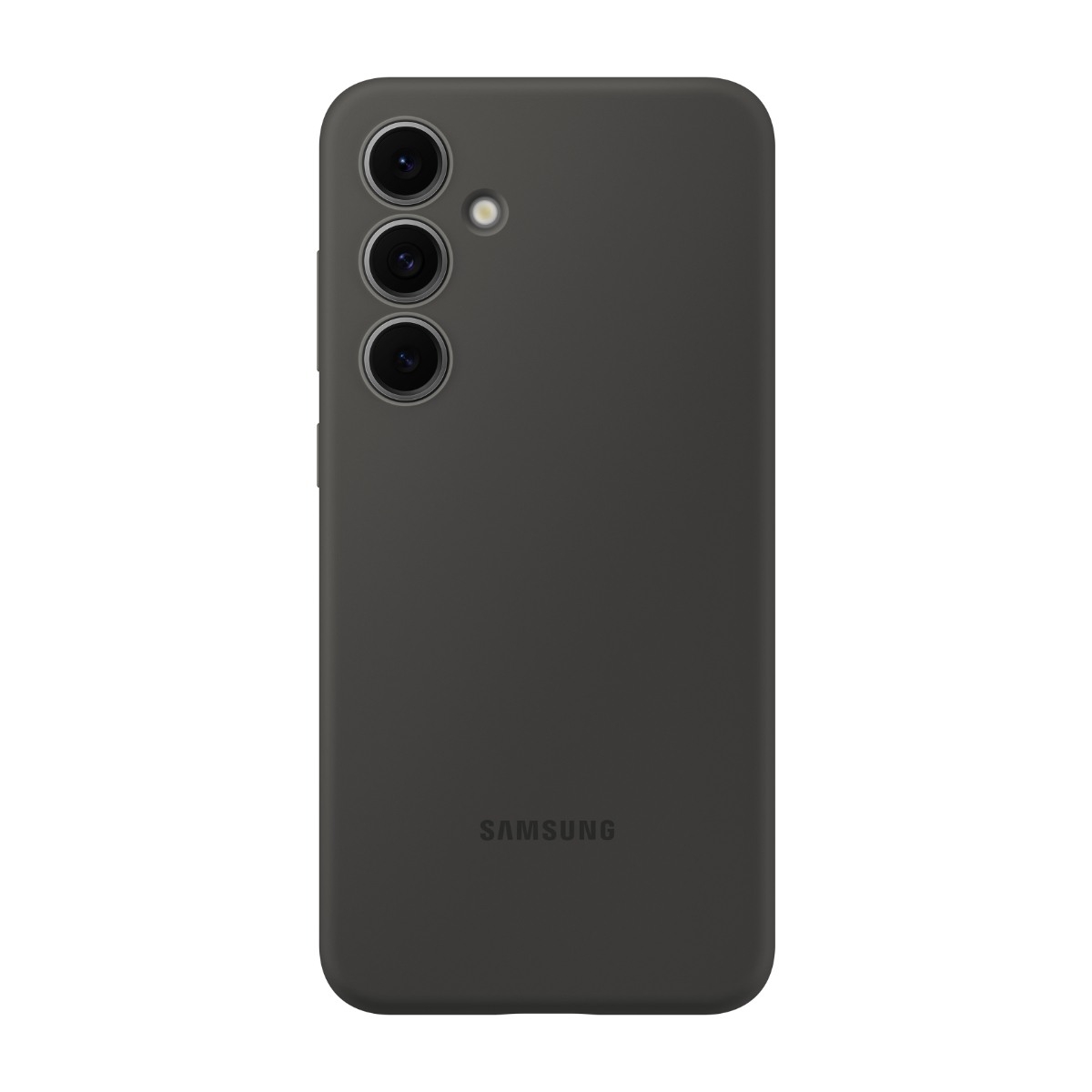 Samsung Galaxy S24 FE Silicone Cover, sort billede 1