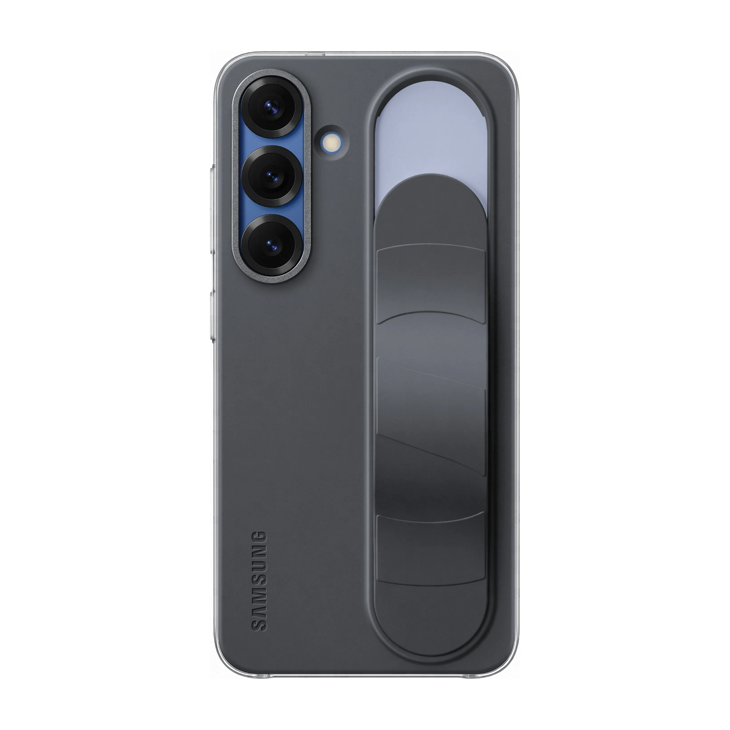 Samsung Galaxy S25 Standing Grip Cover, sort billede 4