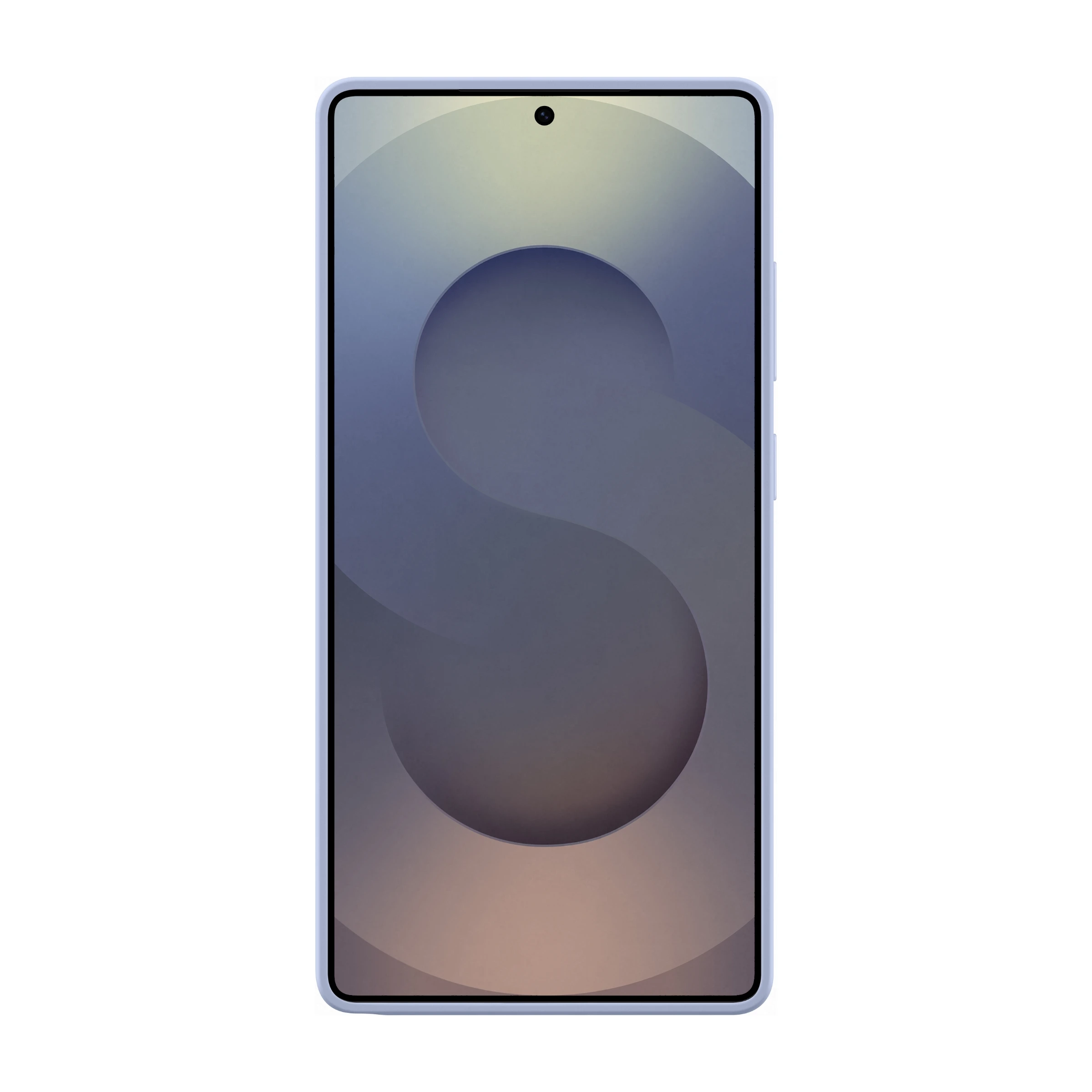 Samsung Galaxy S25 Ultra Silicone Cover, lyseblå billede 2