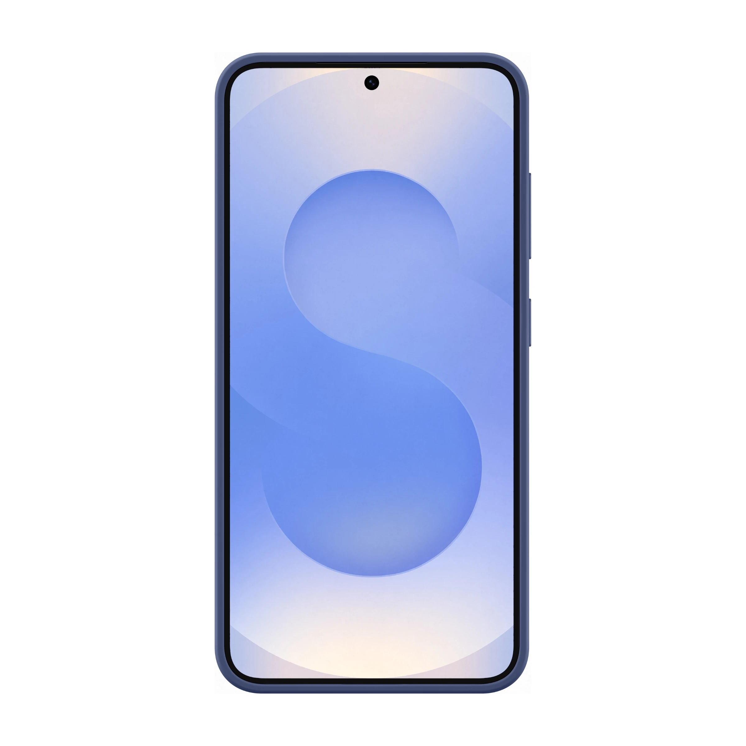Samsung Galaxy S25 Silicone Cover, blå billede 2