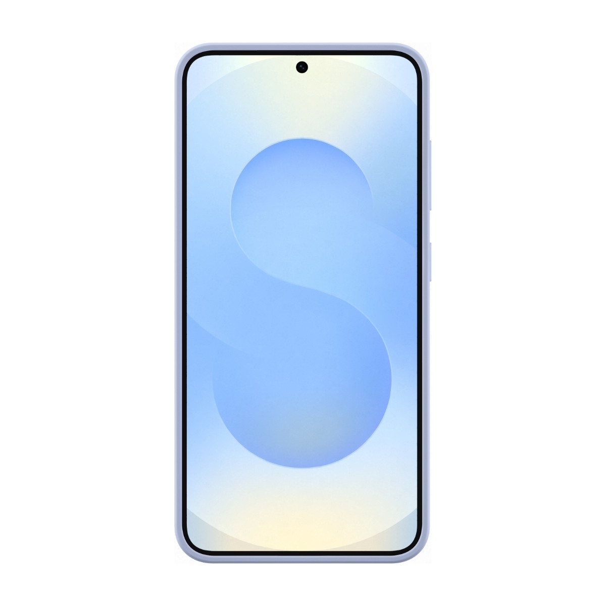 Samsung Galaxy S25 Silicone Cover, lyseblå billede 3