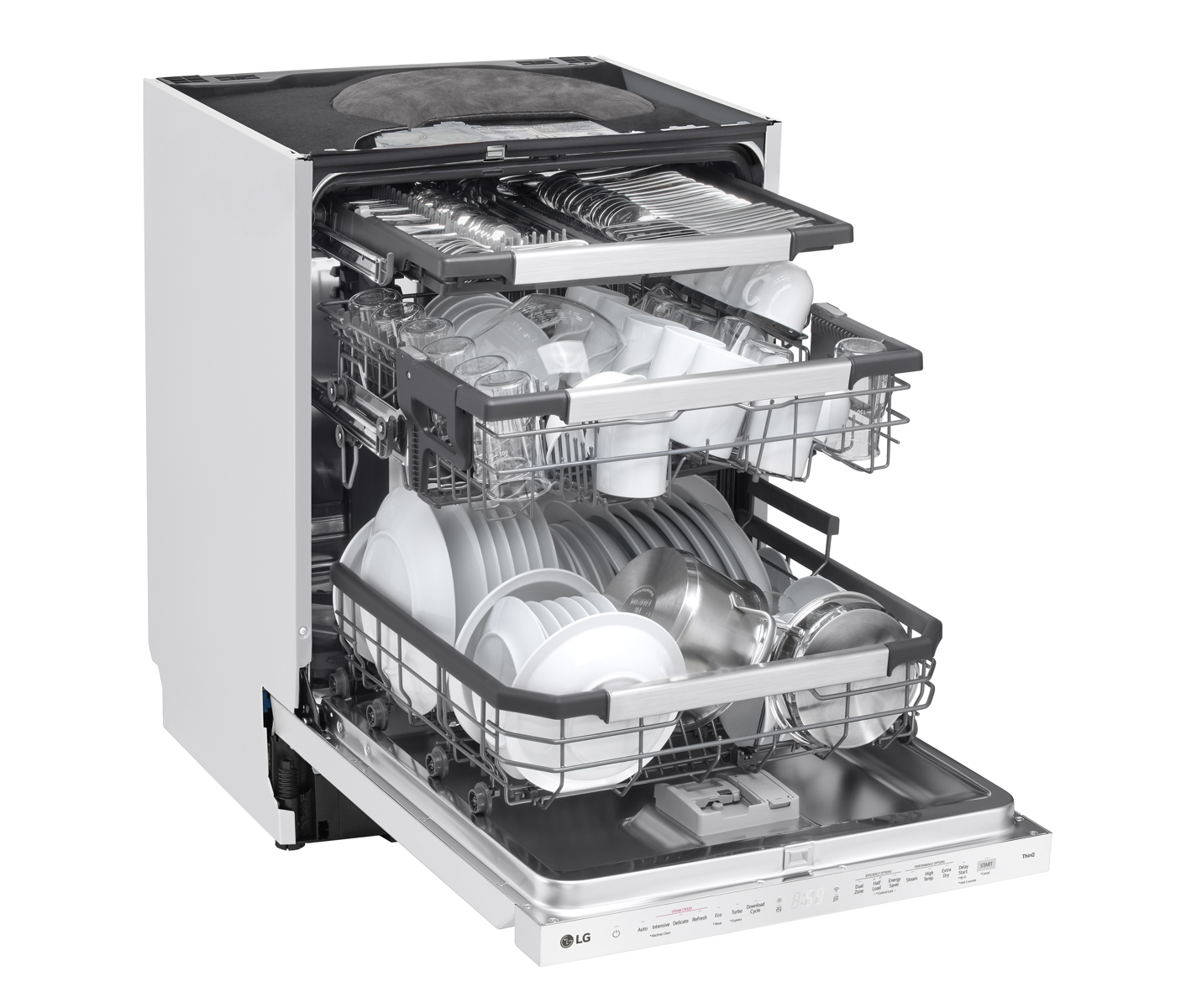 LG SDU587HH Opvaskemaskine billede 4