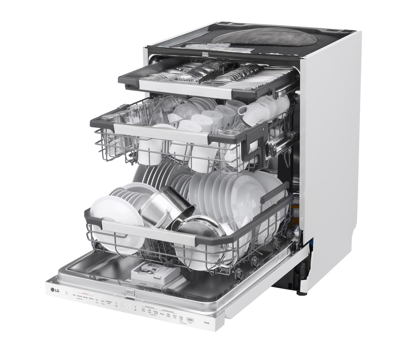 LG SDU587HH Opvaskemaskine billede 8
