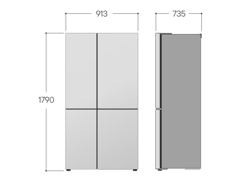 LG Side-by-Side GSLC41PYPE