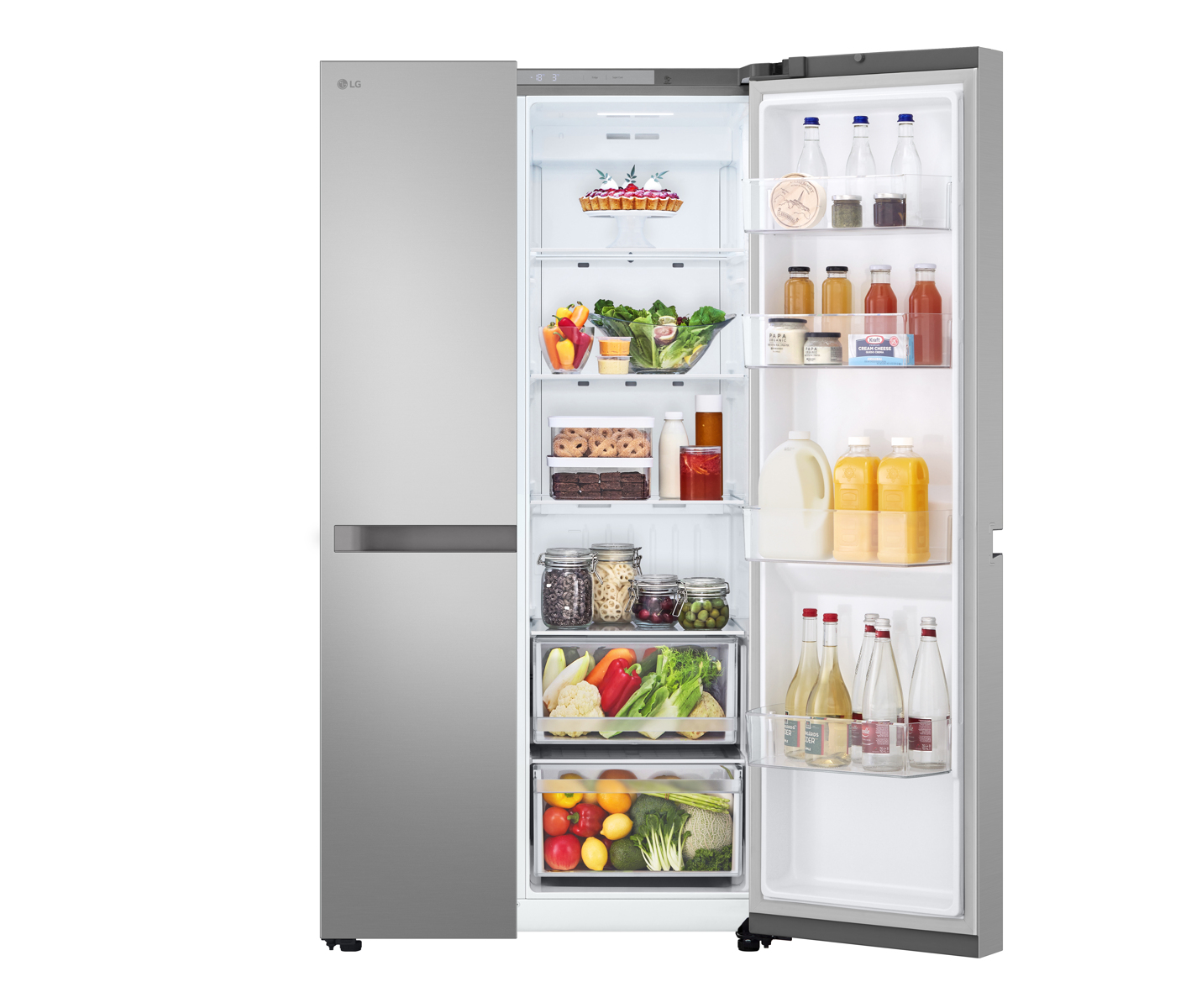 LG GSBC40PYPE Amerikanerkøleskab - Få 1000 kr. tilbage billede 3