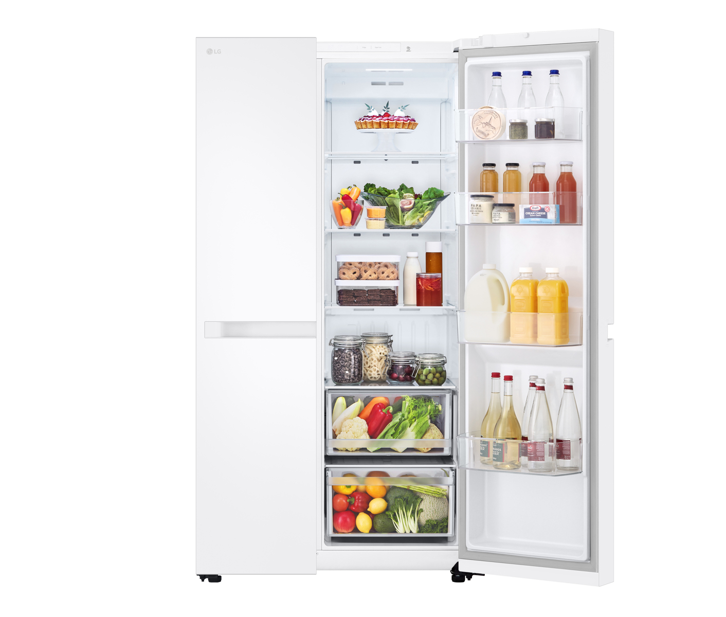 LG GSBC40SWPE Amerikanerkøleskab - Få 1000 kr. tilbage billede 6