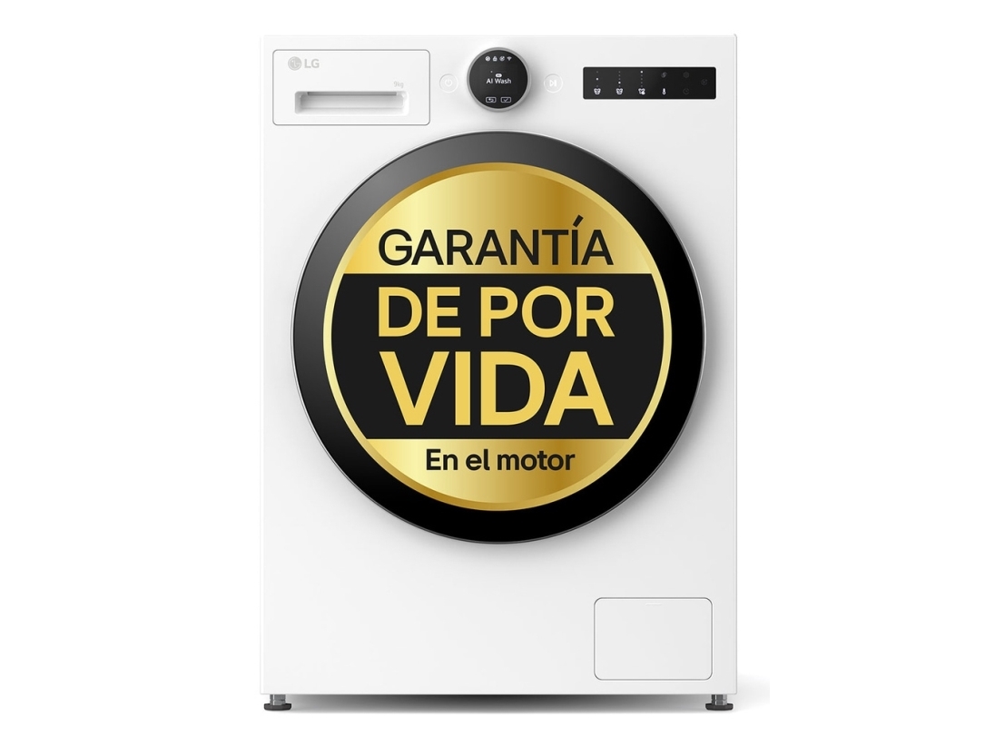 LG F4X7009TWS, Front-læsning, 9 kg, B, 71 dB, 1350 rpm, A