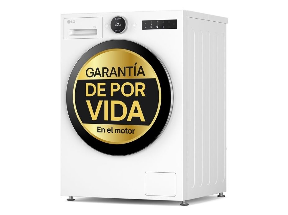 LG F4X7009TWS, Front-læsning, 9 kg, B, 71 dB, 1350 rpm, A