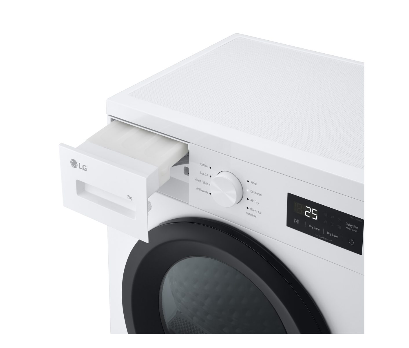 LG RHA1008NWK Kondenstørretumbler billede 5