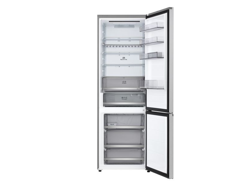 LG GBBW322DPY, 465 L, SN-T, 12 kg/24t, D, Frisk zone, aflukke, Sølv