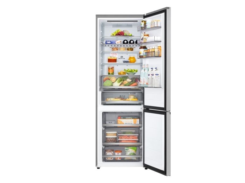 LG GBBW322DPY, 465 L, SN-T, 12 kg/24t, D, Frisk zone, aflukke, Sølv