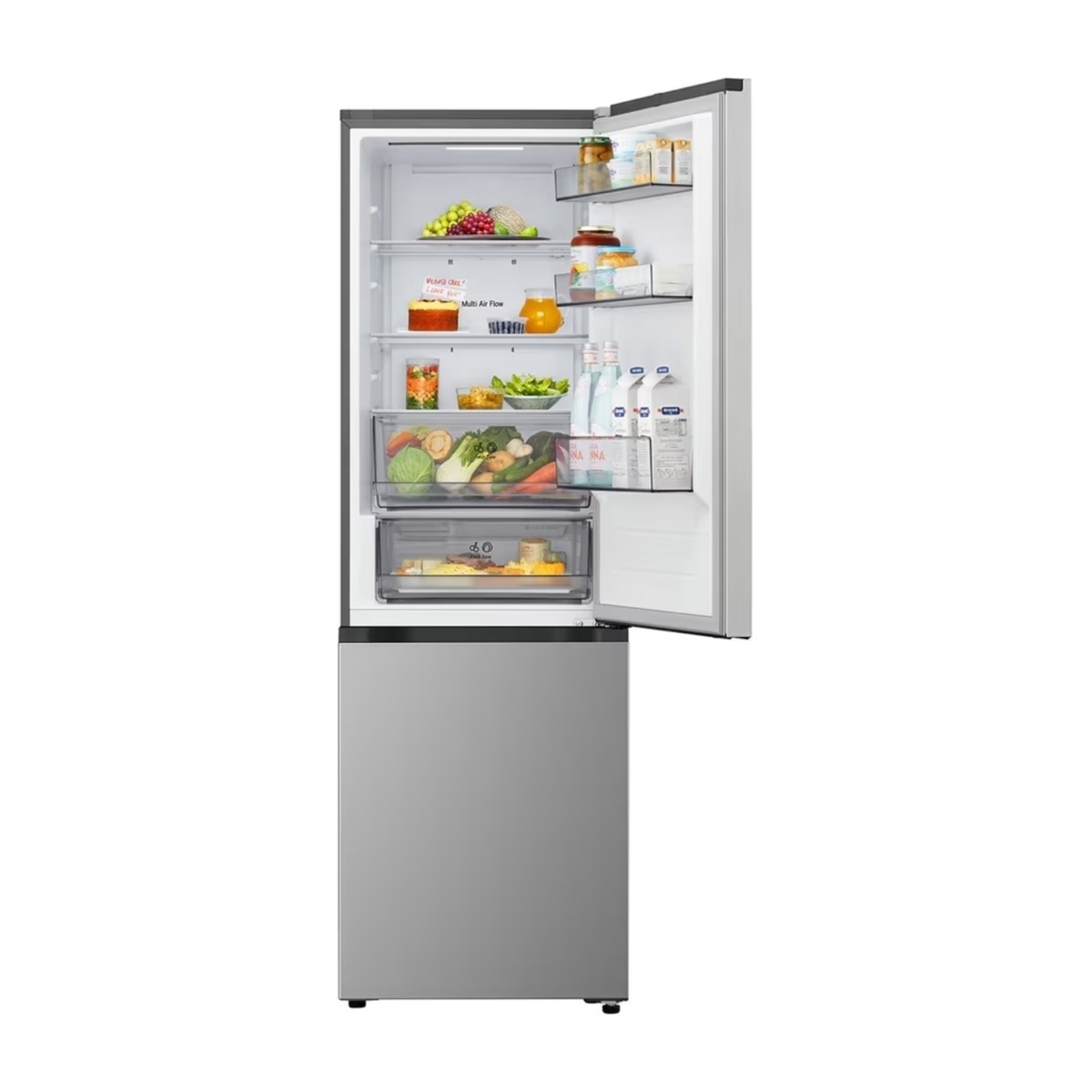 LG GBBSJ11EPY kølefryseskab, Prime Silver