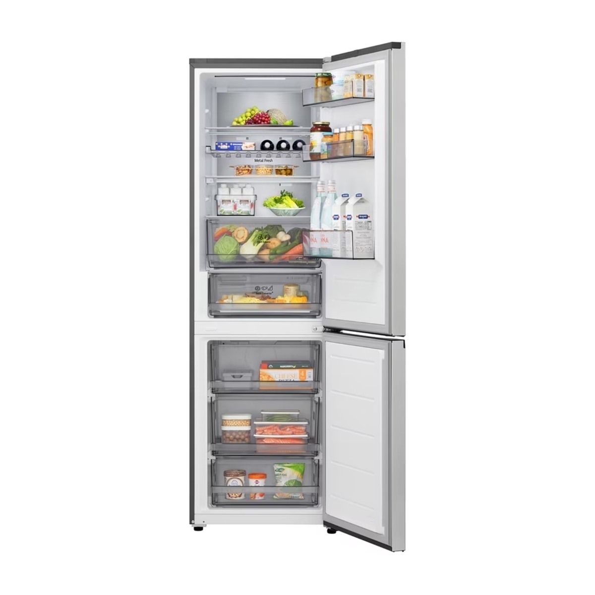 LG GBBS514CPY kølefryseskab, Prime Silver billede 6