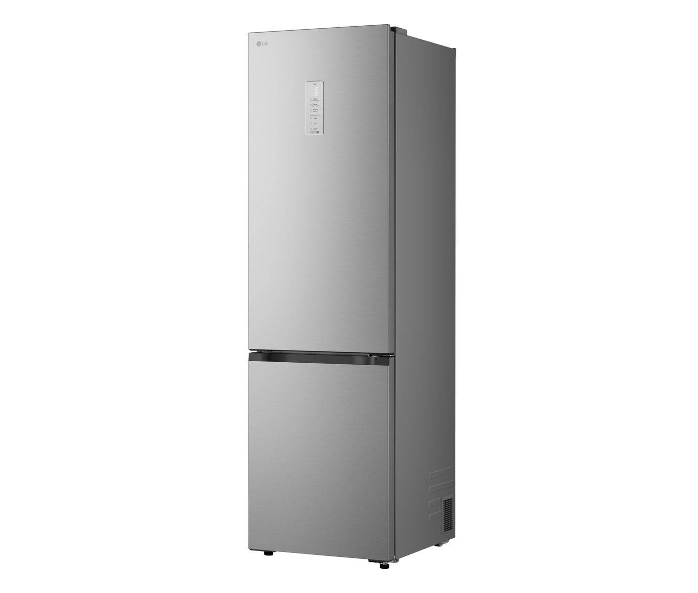 LG GBBS525CPY, 375 L, T, 10 kg/24t, C, Frisk zone, aflukke, Sølv