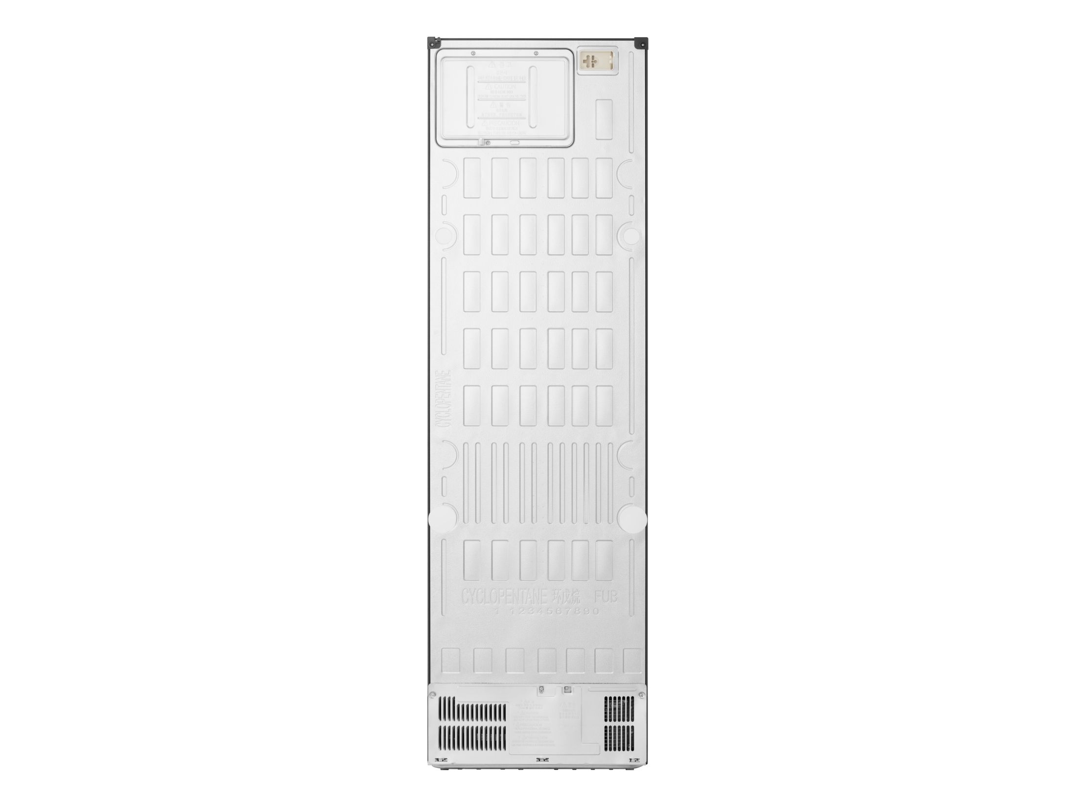 LG GBBS312AEV, 333 L, T, 12 kg/24t, A, Frisk zone, aflukke, Sort