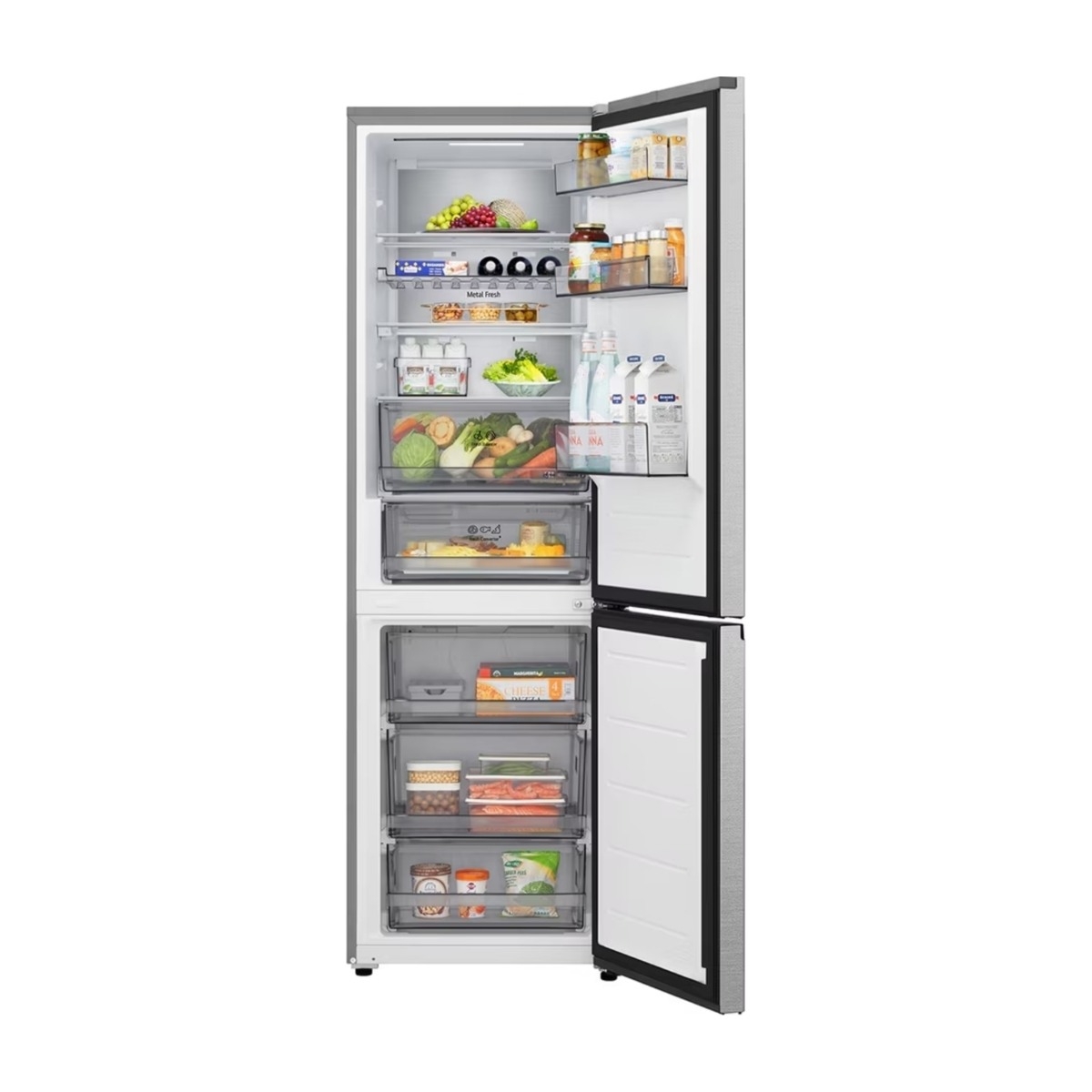 LG GBBS514AMB kølefryseskab, Metal Sorbet