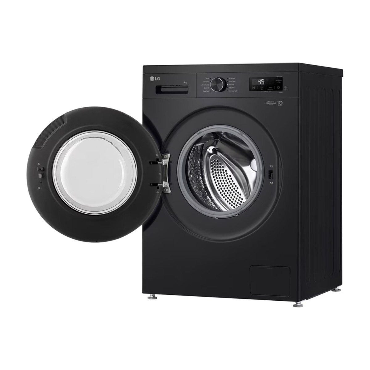 LG F4X1009NNK vaskemaskine, Onyx Black billede 3