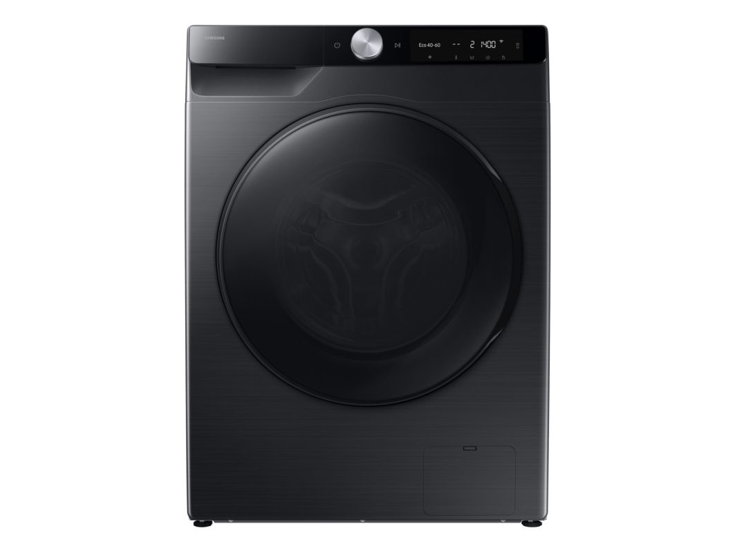 Samsung WD90DG6G94BBU4, Front-læsning, Fritstående, Sort, Venstre, Sort, Dreje, Berøring